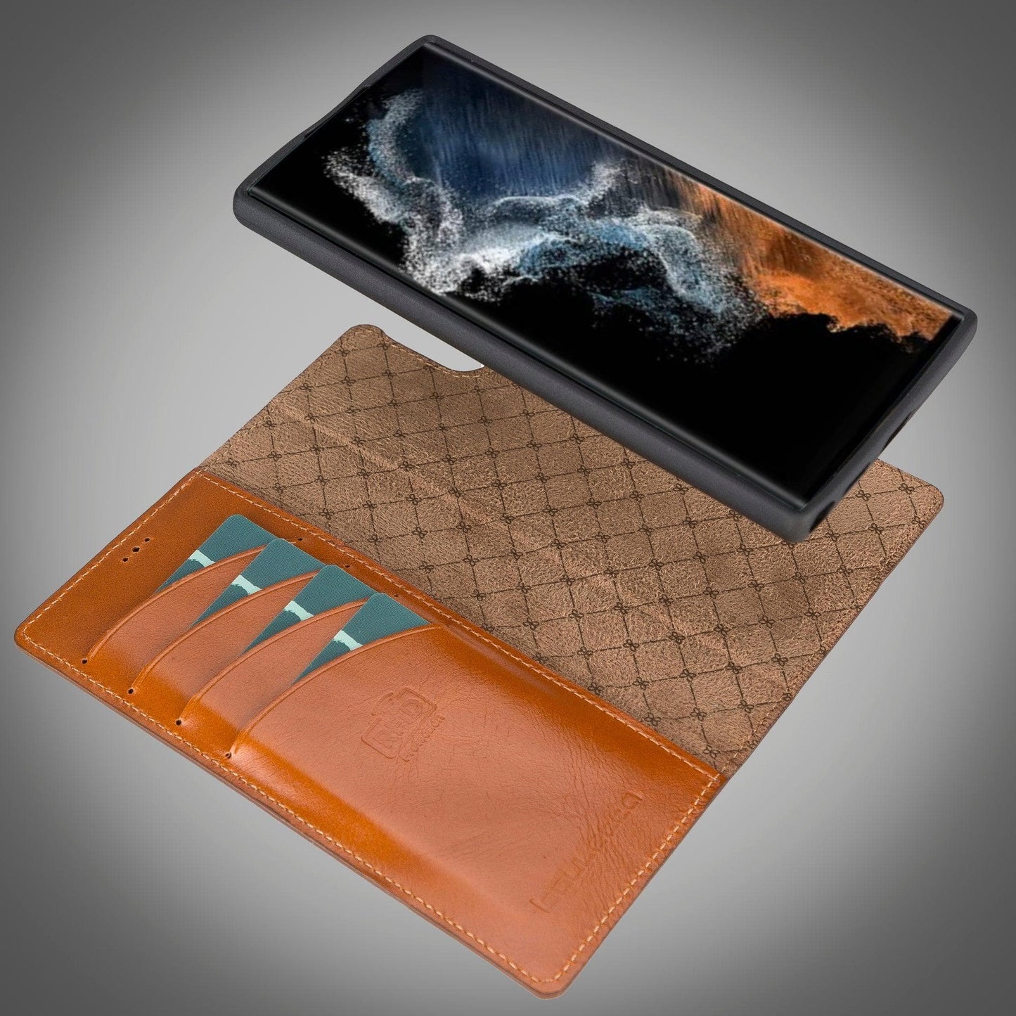 Samsung Galaxy S22 Series Leather Detachable Wallet Case - MW-4