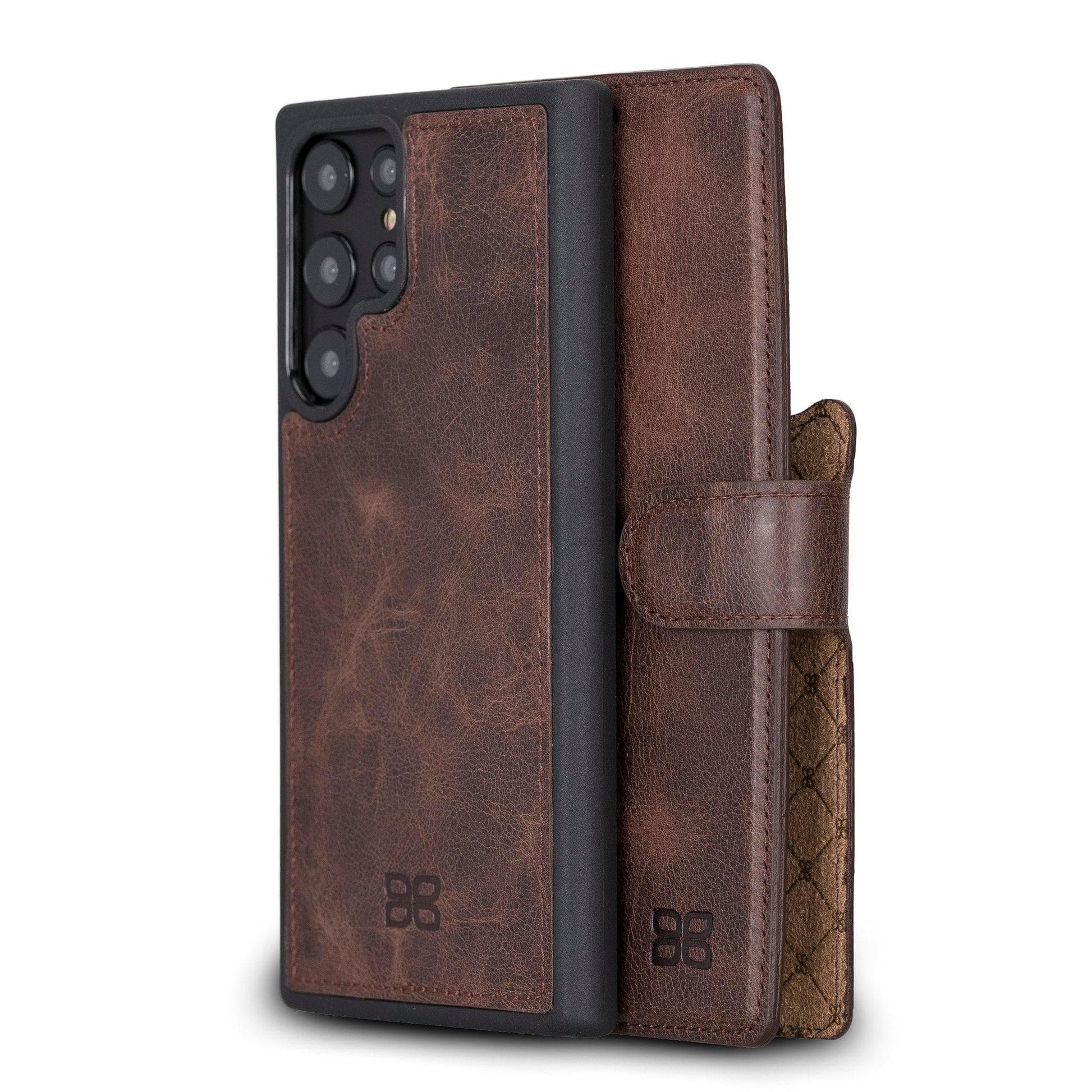 Samsung Galaxy S22 Series Leather Detachable Wallet Case - MW-5