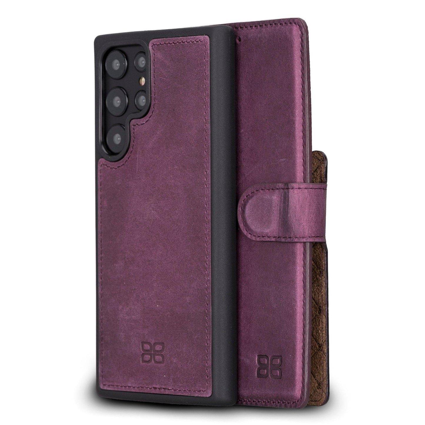 Samsung Galaxy S22 Series Leather Detachable Wallet Case - MW-7