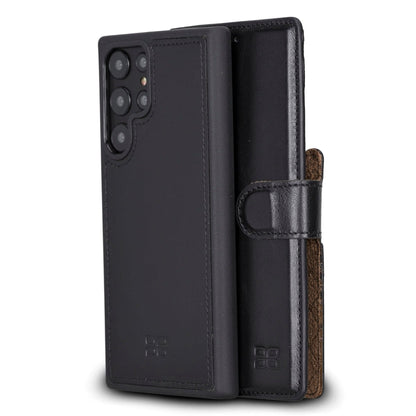 Samsung Galaxy S22 Series Leather Detachable Wallet Case - MW-9
