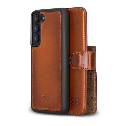 Samsung Galaxy S22 Series Leather Detachable Wallet Case - MW-19