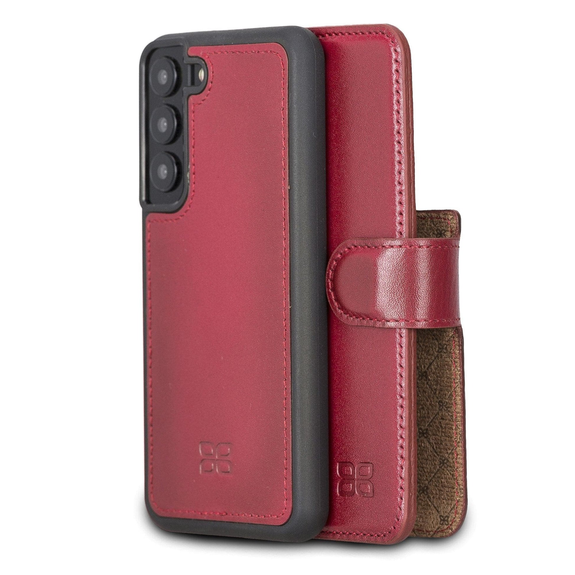 Samsung Galaxy S22 Series Leather Detachable Wallet Case - MW-25
