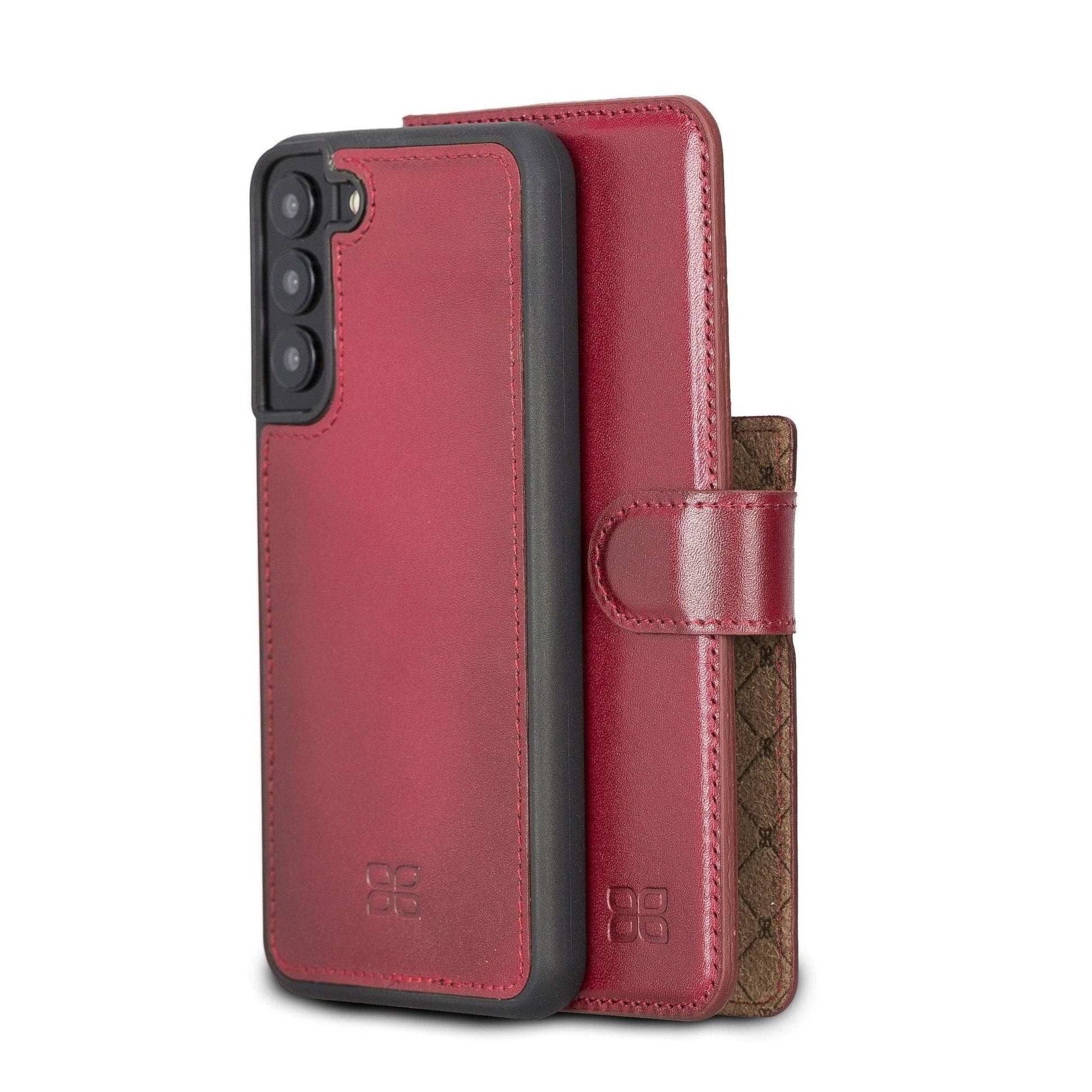 Samsung Galaxy S22 Series Leather Detachable Wallet Case - MW-18
