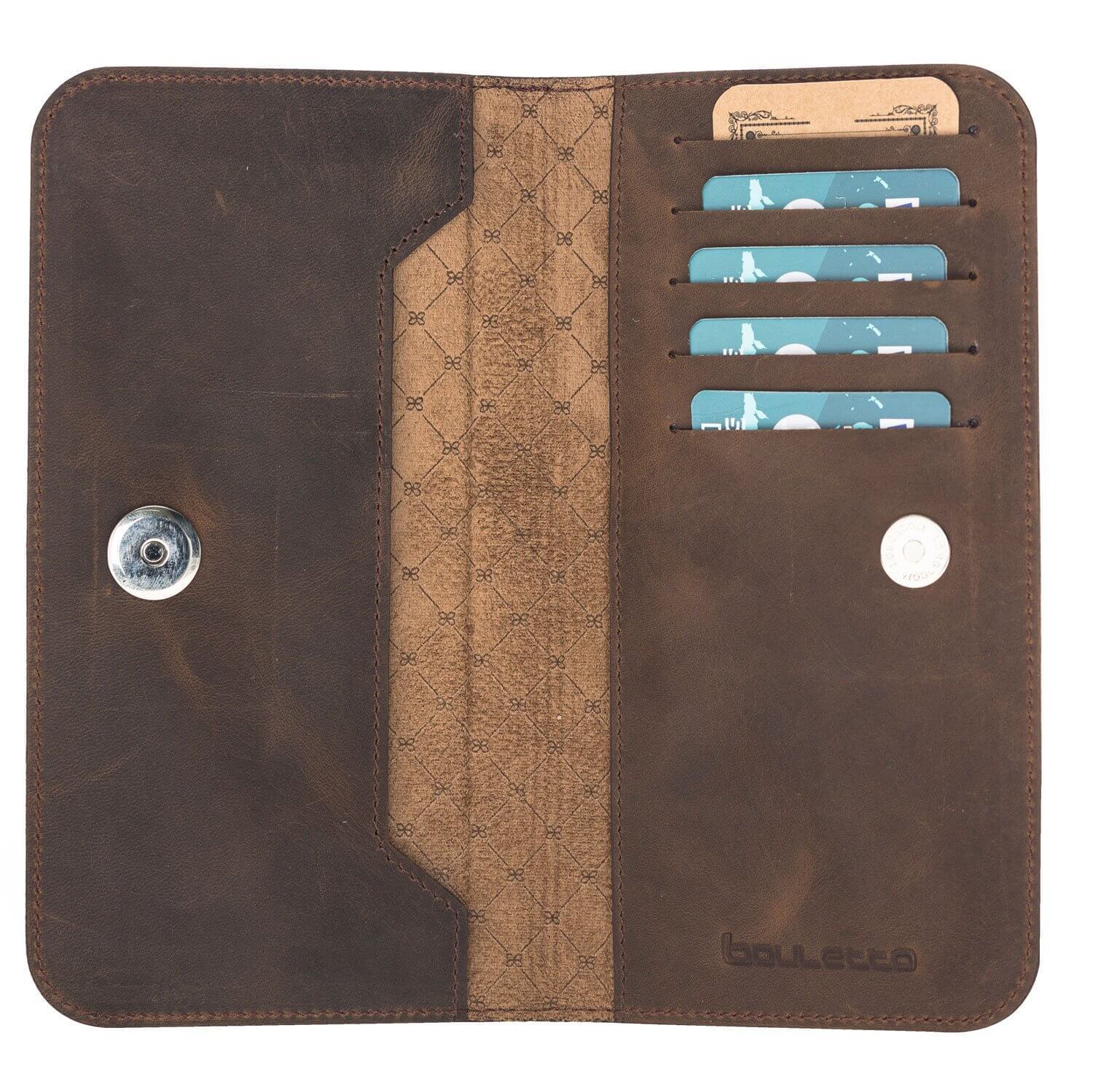 Universal Lisbon Clutch Leather Holster Phone Case for Apple iPhone X Series-1