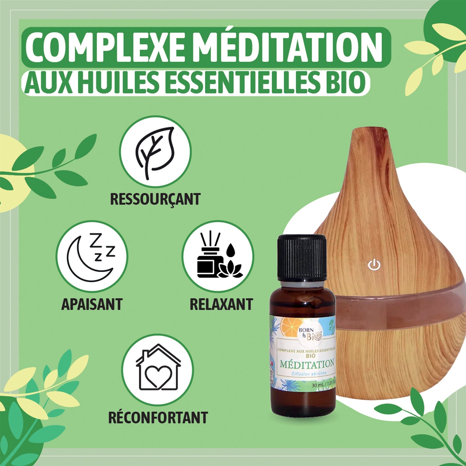 Meditation - Complex with organic essential oils-1
