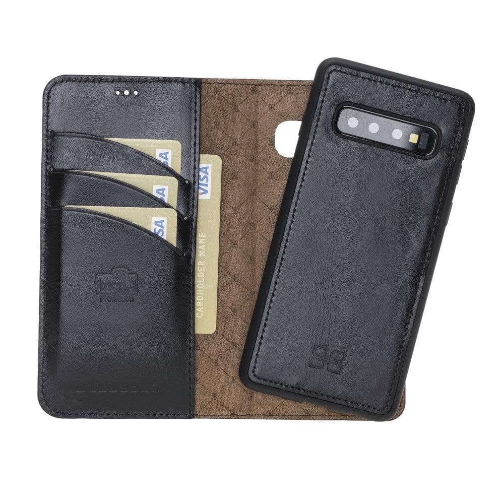 Samsung Galaxy S10 Series Detachble Leather Wallet Case - MW-5