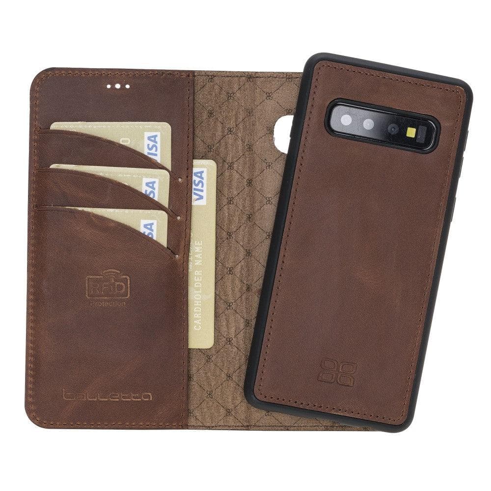 Samsung Galaxy S10 Series Detachble Leather Wallet Case - MW-6