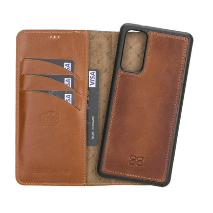 Samsung Galaxy S20 FE ( Fan Edition ) Series Leather Wallet Case - MW-5