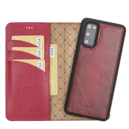 Samsung Galaxy S20 Series Leather Detachable Leather Wallet Case - MW-11