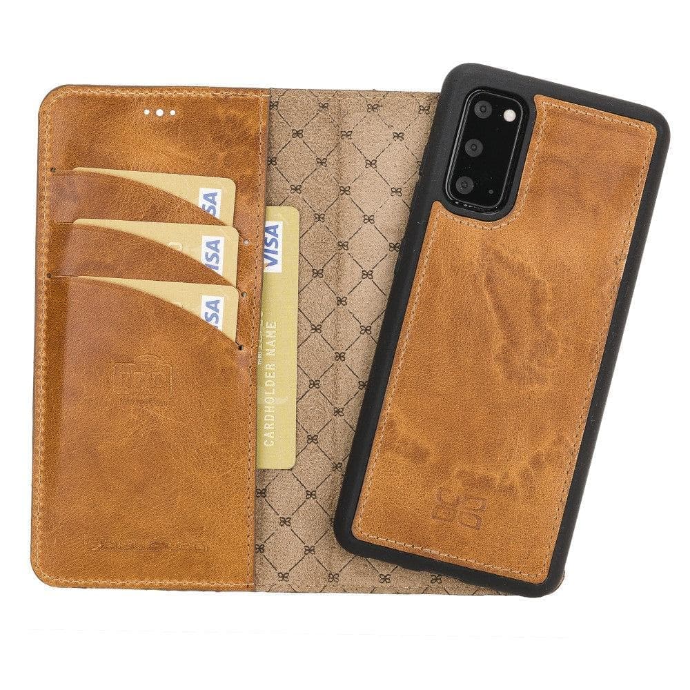 Samsung Galaxy S20 Series Leather Detachable Leather Wallet Case - MW-12
