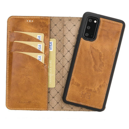 Samsung Galaxy S20 Series Leather Detachable Leather Wallet Case - MW-12