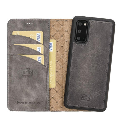 Samsung Galaxy S20 Series Leather Detachable Leather Wallet Case - MW-14