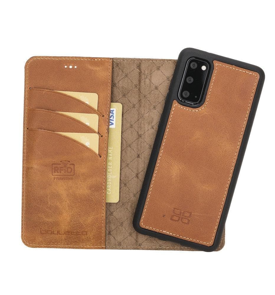 Samsung Galaxy S20 Series Leather Detachable Leather Wallet Case - MW-9