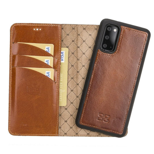 Samsung Galaxy S20 Series Leather Detachable Leather Wallet Case - MW-0