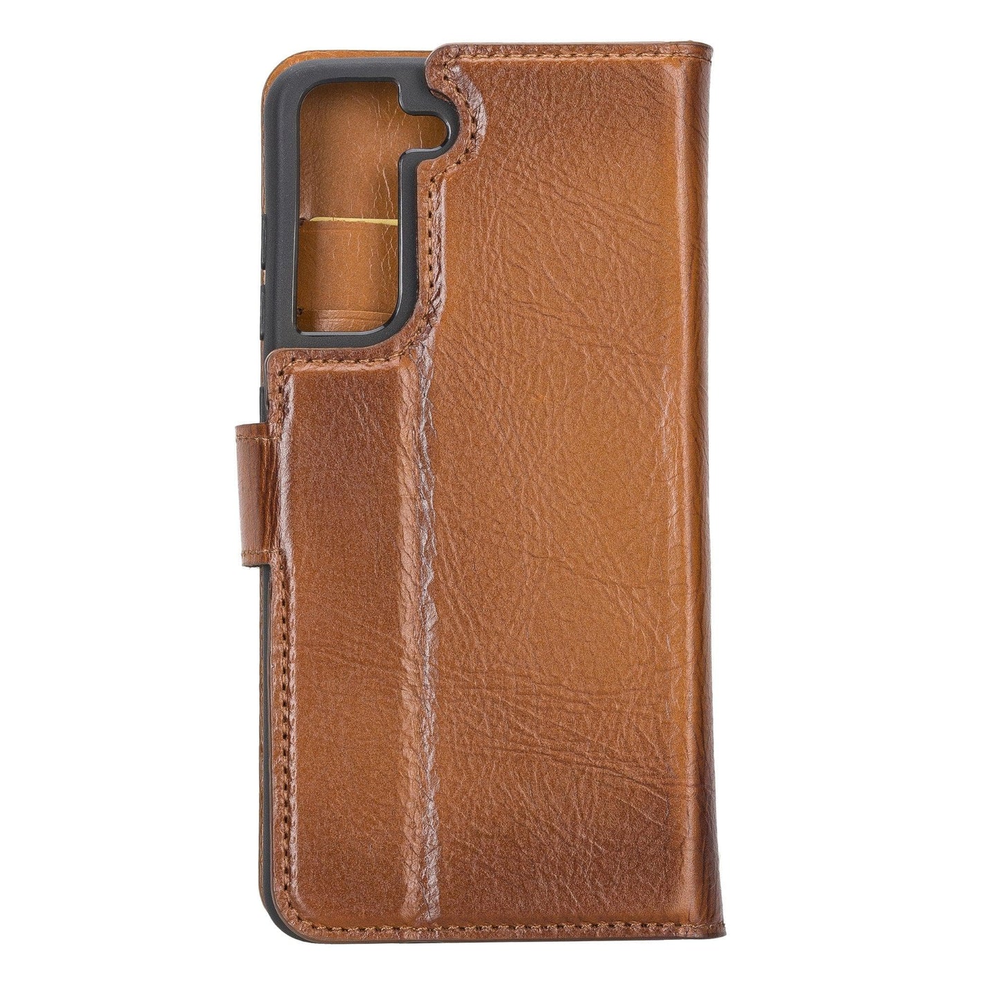 Samsung Galaxy S21 FE (Fan Edition) Detachble Leather Wallet Case - MW-4