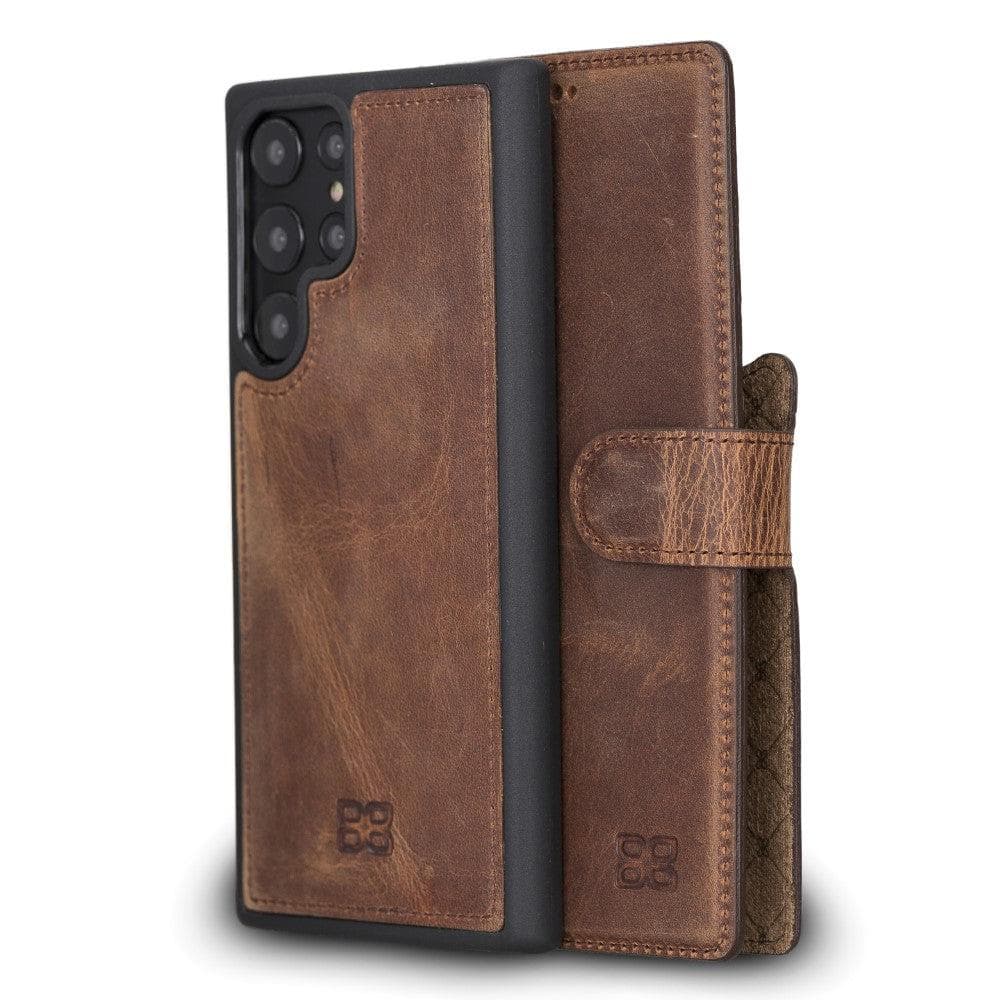 Samsung Galaxy S22 Series Leather Detachable Wallet Case - MW-11
