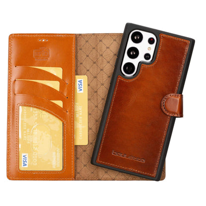 Samsung Galaxy S23 Series Leather Wallet Cases - MW-1