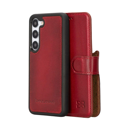 Samsung Galaxy S23 Series Leather Wallet Cases - MW-17