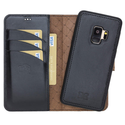 Samsung Galaxy S9 Series Leather Detachble Magic Wallet Case - MW-0
