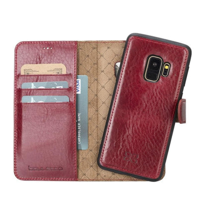 Samsung Galaxy S9 Series Leather Detachble Magic Wallet Case - MW-10