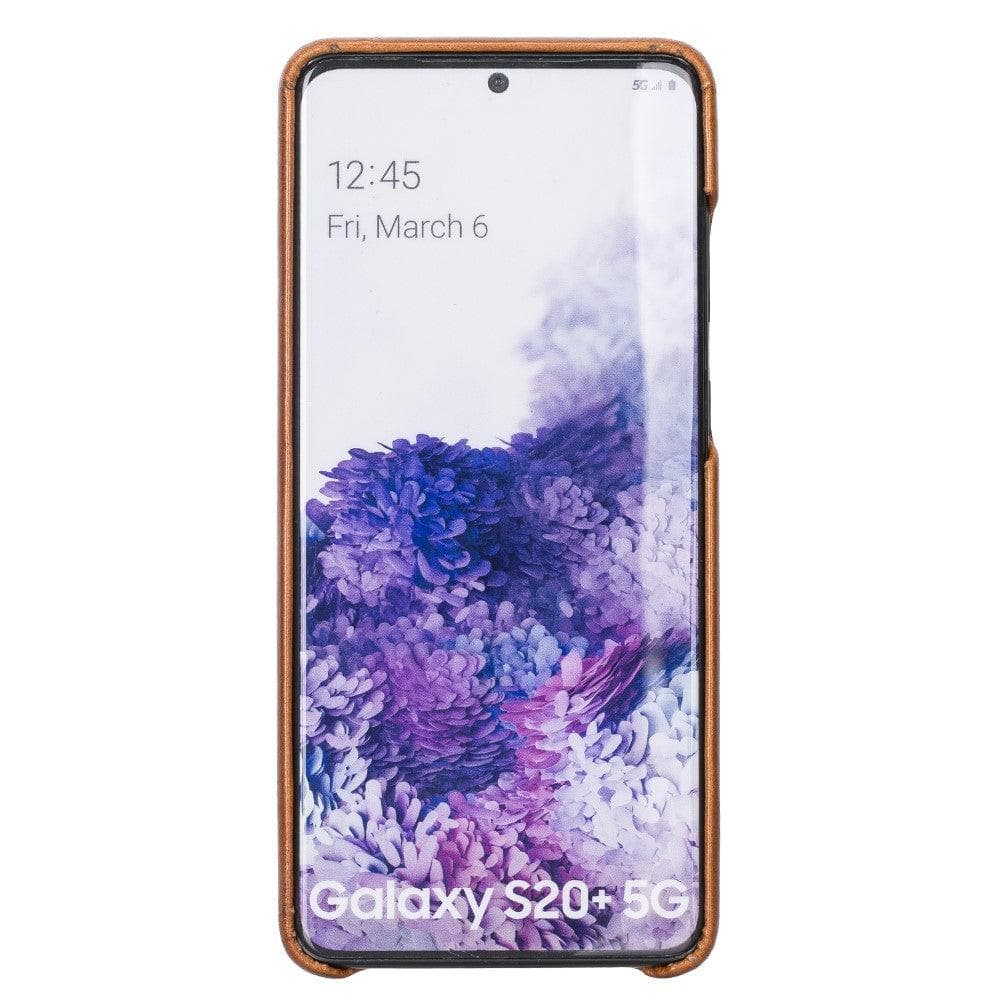 Samsung S20 Series Fully Covering Leather Back Cover Case-1