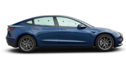 Seiten/Heckscheiben Sonnen- und Sichtschutz für das Tesla Model 3-0