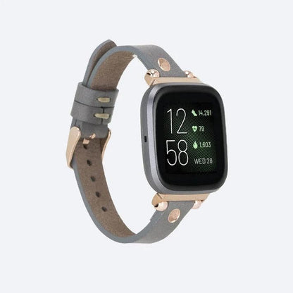 Preston Slim FitBit Leather Watch Straps-7