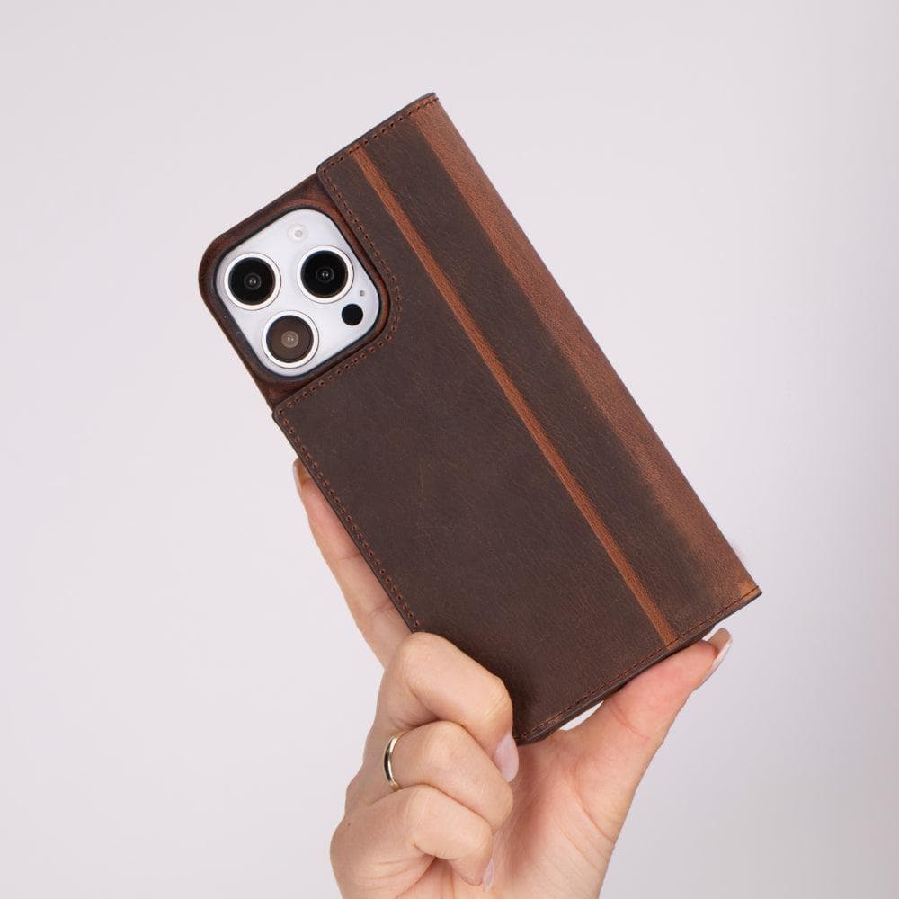 Sonat iPhone 16 Pro Leather Folio Case-4