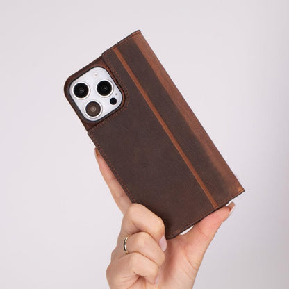 Sonat iPhone 16 Pro Leather Folio Case-4