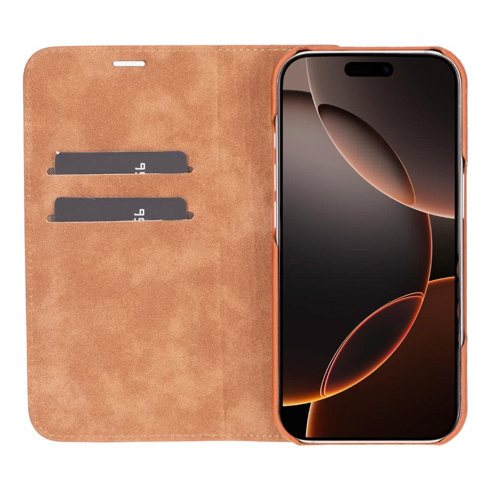 Sonat iPhone 16 Pro Leather Folio Case-4