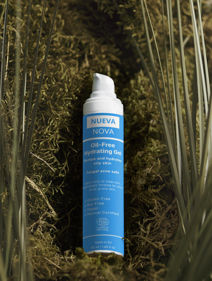 Fungal Acne Safe Hydraterende Gel Zonder Olie – Voor Vette & Acnegevoelige Huid | Vegan, 50ml