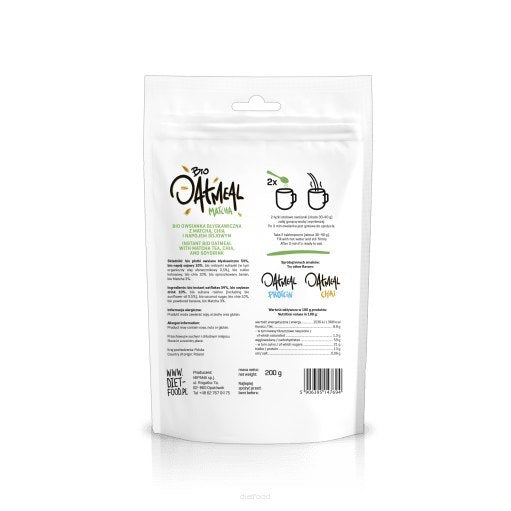 Bio Matcha Oatmeal-1
