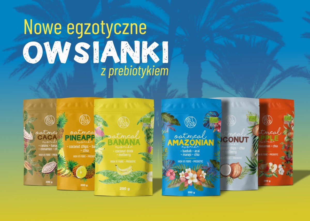 Diet-Food BIO OATMEAL BANANA WITH PREBIOTIC-2