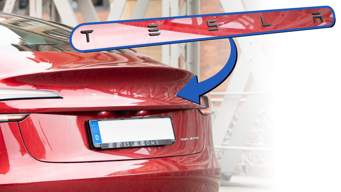 Tesla Schriftzug für alle Tesla Modelle-1