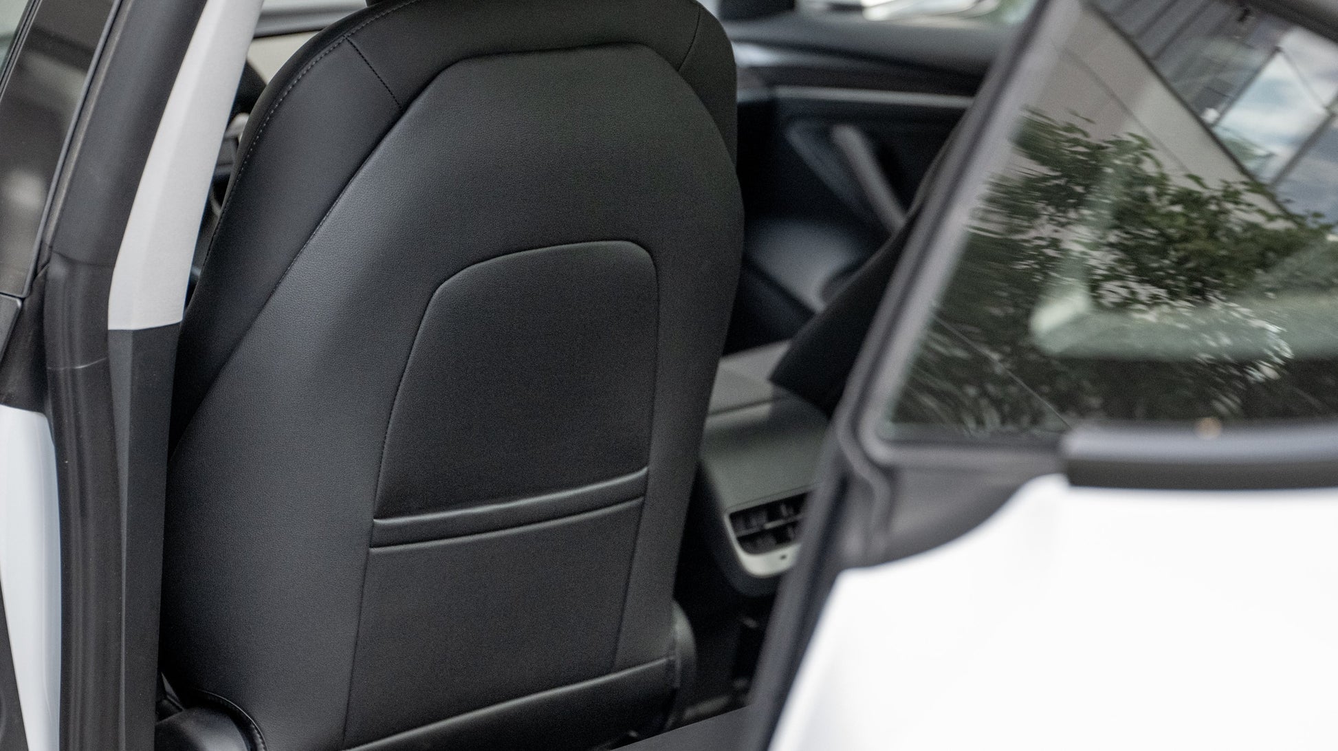 Trittschutz (2x) für die Rückseite der Vordersitze aller Tesla Modelle-2