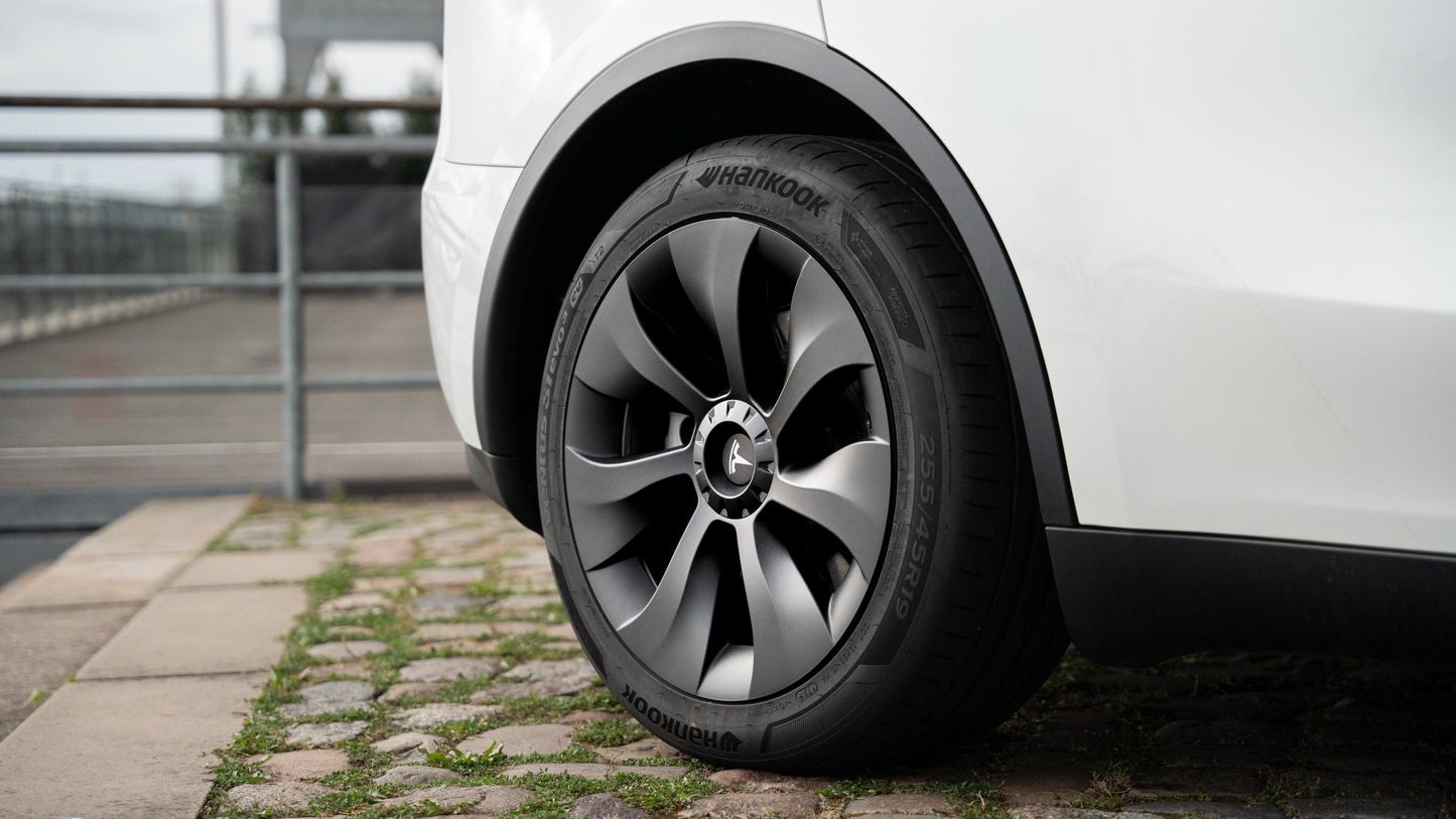 Turbo Radkappen im Turbinen Design für das Tesla Model Y-4
