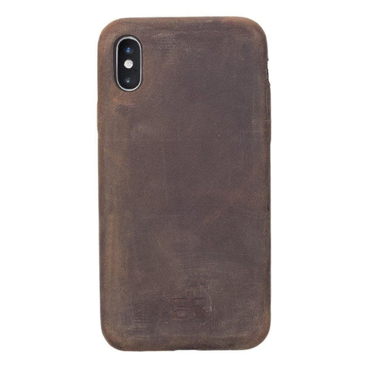 Ultra Leather Back Cover for Apple iPhone X Series-0
