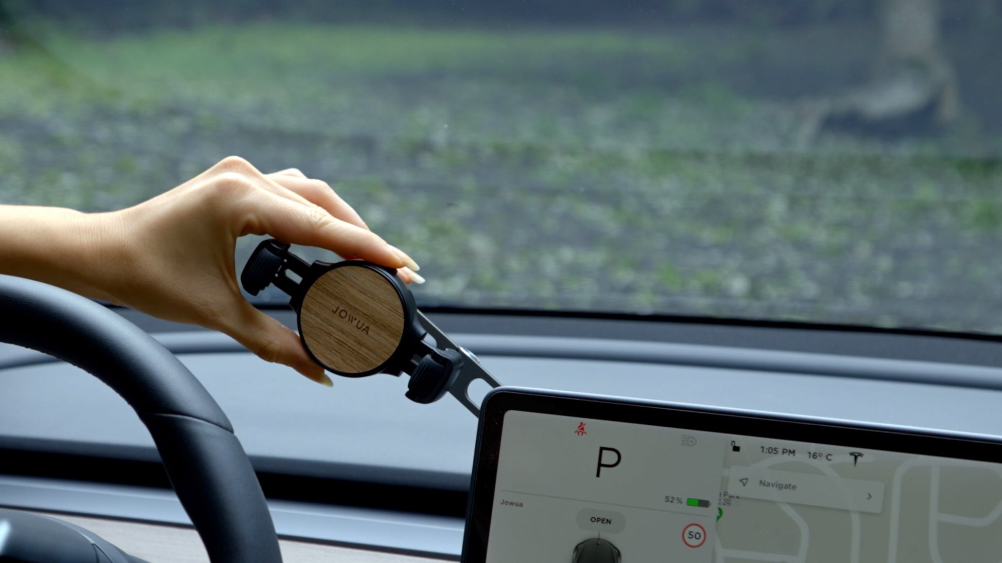Unsichtbare Handyhalterung für das Tesla Model 3/Y-4