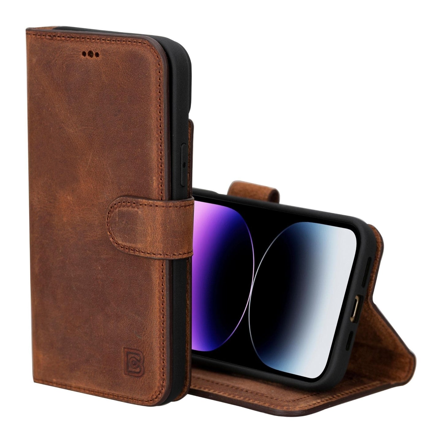 iPhone 15 Leather Wallet Cases with MagSafe-6