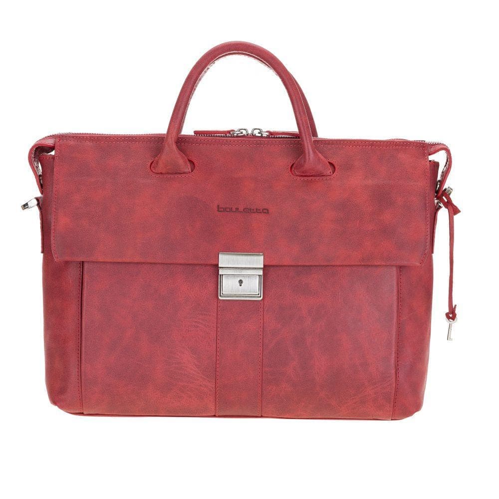 Wizard Leather Briefcase-8