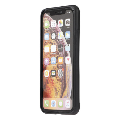 Custodia iNature iPhone XR - Nero Vulcano-1