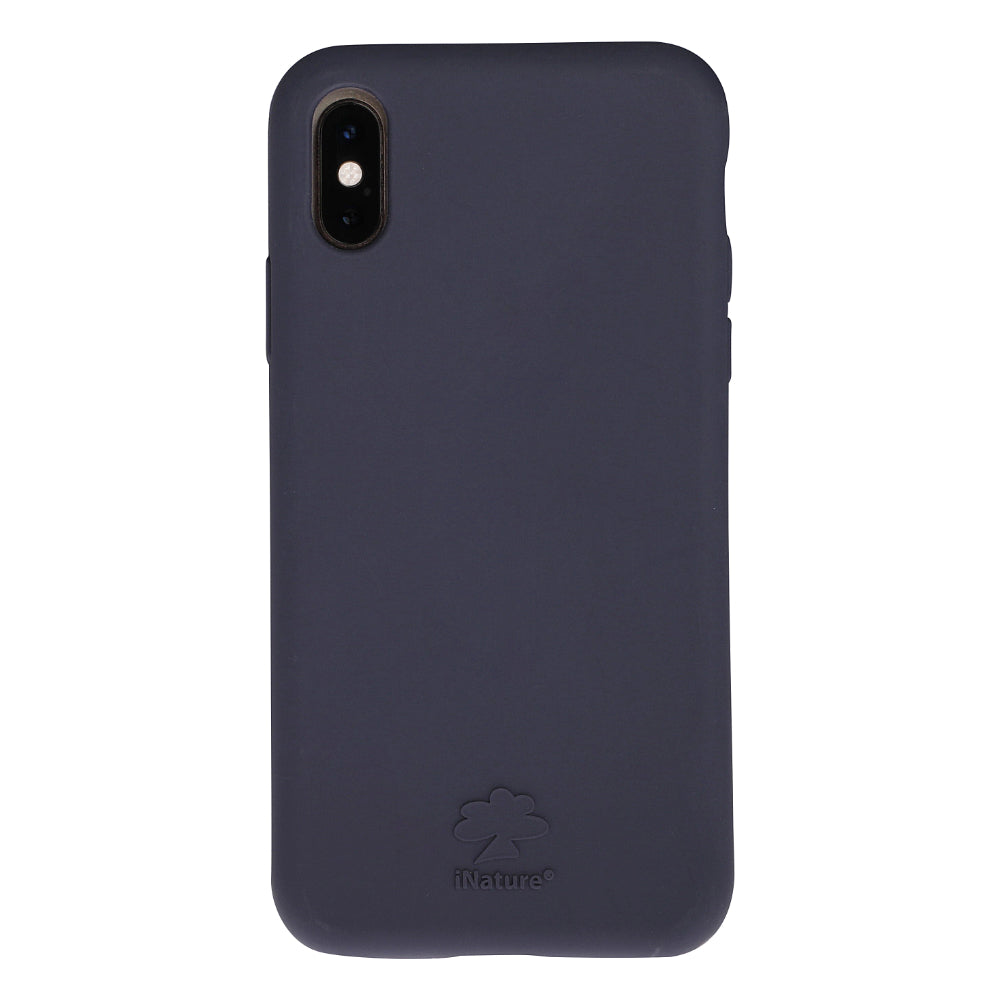 Custodia iNature iPhone X/XS - Blu Oceano-0