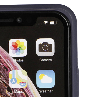 Custodia iNature iPhone X/XS - Blu Oceano-3