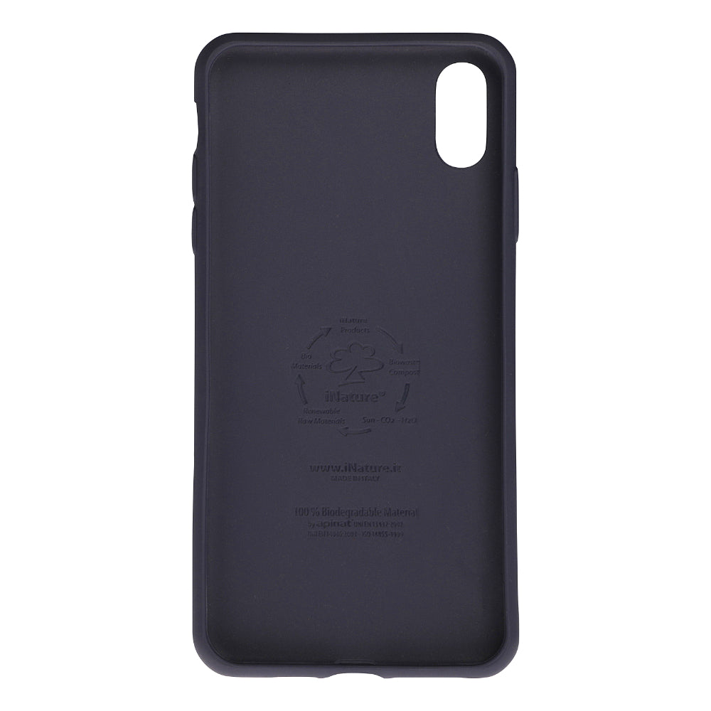 Custodia iNature iPhone XS Max - Blu Oceano-2